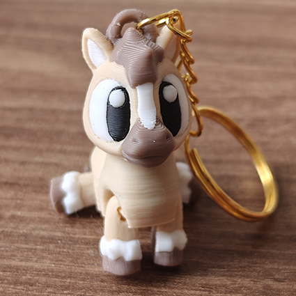 Nyckelring Häst